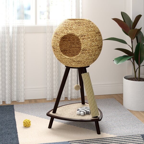 Natural sphere cat outlet tower